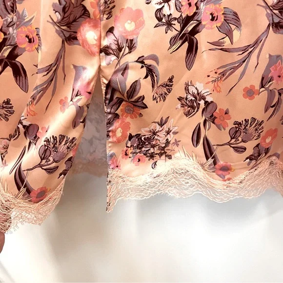 Floral Lace Trim Dress - Picture 11 of 16